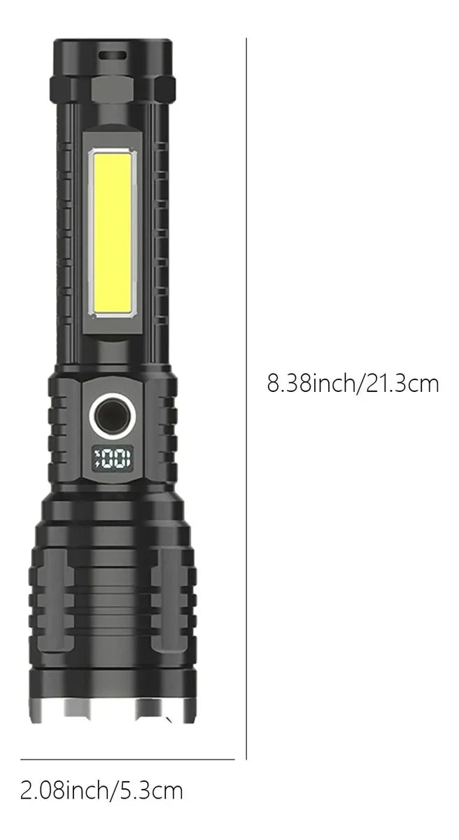 Linterna Exterior 1000 Lúmenes LED